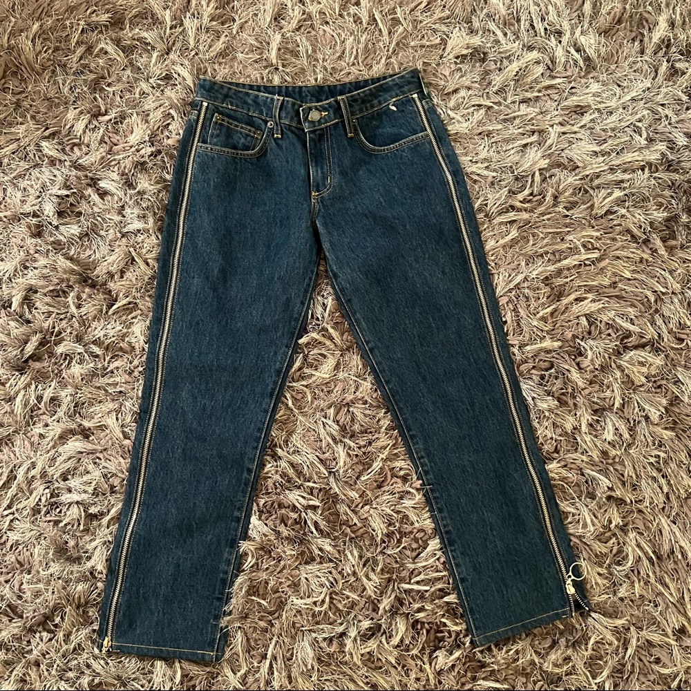 Carmar Desdemona Mid Rise Ankl Zip Side Jeans 26 - Picture 4 of 8